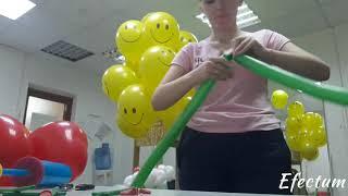 Букет из воздушных шаров A bunch of balloons