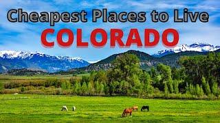 The 5 Cheapest And Affordable Places To Live In Colorado 2022- Living In Colorado