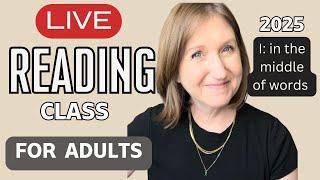 Learn to Read FAST for Adults [LIVE] 2025 Learn Reading with April McMurtrey | #english | Phonics