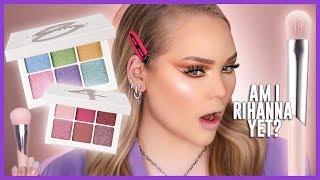 Full Face Using FENTY BEAUTY!! Snap Shadows FIRST IMPRESSIONS! | NikkieTutorials