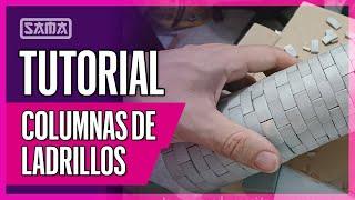 TUTORIAL: Cómo hacer columnas de Ladrillos     SAMA Dioramas