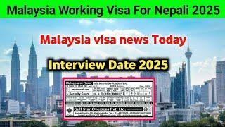 Malaysia Working Visa For Nepali | Malaysia Open 2025 | Malaysia Demand In Nepal |