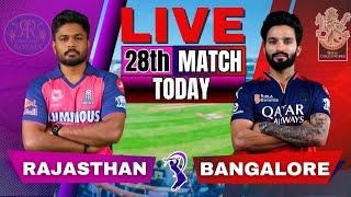 IPL 2025 LIVE: RR vs RCB Live Cricket Score | Rajasthan vs Bengaluru | IPL Live Match Cricket Today