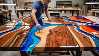 The Art of Epoxy & Raw Wood: Turning a Simple Chair into a Stunning Masterpiece