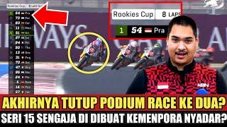 AKHIRNYA VEDA EGA PRATAMA TUTUP PODIUM RACE KEDUA DRAMATIS? SENGAJA BUAT KEMENPORA NYADAR PASOKAN?