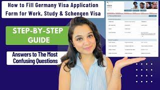 How to Fill Germany Visa Application Form Online | Complete Walkthrough & Mistakes to Avoid