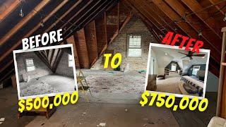 Refinance Construction/Renovation Project Before and After Walkthrough