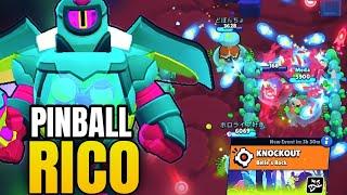 300IQ Pinball TACTICS w/ RICO Knockout | BRAWL STARS