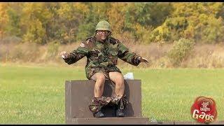 Canadian Army Tank Gun Goes Off