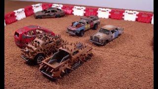 Gaslands Short: Derby Cars Vs Buzzards (stop motion, animation)