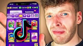 TIKTOK BAUT MEIN DECK, doch es ESKALIERT... | Clash Royale Deutsch