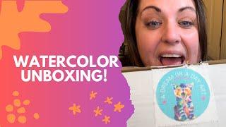 Watercolor Paint Supply Unboxing! @Andrea-Nelson-Art