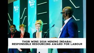 Thor wins at 2024 Mining Indaba Awards