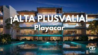  Alta Plusvalía I Departamentos en Venta en Playa del Carmen: Campo de Golf ️  Áreas Verdes 