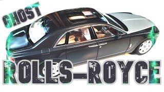 UNBOXING 1/18 KYOSHO ROLLS ROYCE GHOST DIECAST CAR BLACK