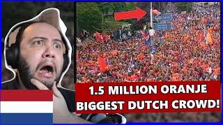 BIGGEST DUTCH CROWD EVER! ORANJE LEGION EURO 1988 | Teacher Paul Reacts 