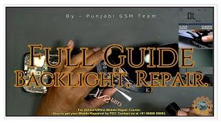 Redmi 8a BackLight issue, Full Repair Guide.