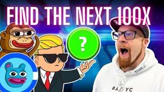 Find the NEXT 100x MEMECOIN (PRO CRYPTO GUIDE)