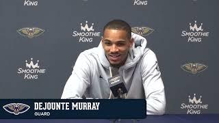 Dejounte Murray Postgame Interview | Pelicans vs. Suns 12/5/24