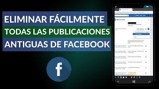 ¿Cómo ocultar publicaciones antiguas de facebook rapido?