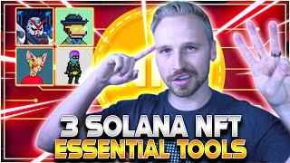 Finding the BEST SOLANA NFTs with these Three Solana NFT Tools