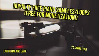 [TRAP SAMPLE PACK]  PIANO Loops  145 BPM/Royalty Free