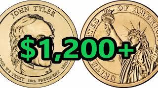 TOP 10 Most Valuable Presidential Dollar Coins
