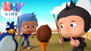 Los Monos cancion infantil  Y el coco?  HeyKids - Videos para niños