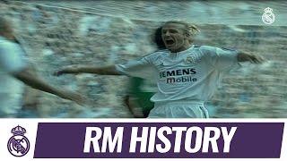 David Beckham's first LaLiga goal for Real Madrid!