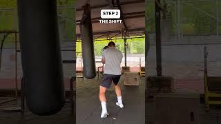 HOW TO SHIFT STEP IN BOXING #boxing #boxer #boxingworkout  #boxingtraining #boxingtutorial #fyp