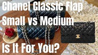 CHANEL CLASSIC FLAP COMPARISON: Let’s Chat | Lambskin vs Caviar, GHW vs SHW, S vs M | Styling Tips