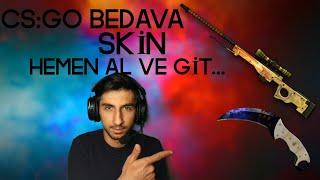 CSGO BEDAVA SKİN ALMAK 2020