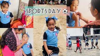 Malutty’s first sports day experience  #malutty  #sportsday #schooldays