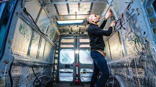 BEST INSULATED CAMPERVAN for COLD CAMPING Winter Van Build S2E7