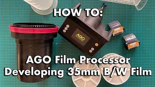 Developing 35mm Black and White Film with the AGO Film Processor