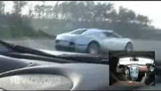 Mercedes Benz SLR vs. Bugatti Veyron