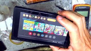 Nintendo switch sostituzione porta USB con piste danneggiate