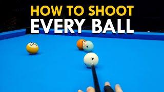 Pool Lesson | How to Shoot Every Ball: Step by Step