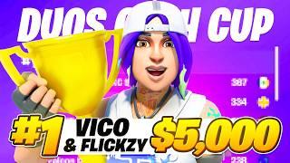 1ST PLACE DUOS CASH CUP ($5,000)  w/ FlickzyV2