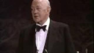 Alec Guinness receiving an Honorary Oscar®