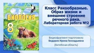 Тип Членистоногие. Тема 15. Класс Ракообразные. Образ жизни и внешнее строение речного рака