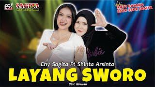 Eny Sagita feat Shinta Arsinta - Layang Sworo | Sagita Assololley | Dangdut (Official Music Video)