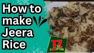 Fried Onion vale jeera rice || How to make Jeera Rice @tzfoodandlife