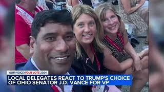Triangle delegates react to Vance VP pick, Robinson speech