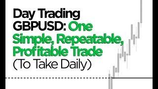 Day Trading GBPUSD: One Simple, Repeatable, Profitable Trade (To Take Daily In 2022)