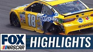 Kyle Busch Loses a Wheel in the Pits | 2017 DOVER | NASCAR on FOX