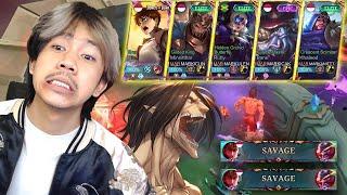 META 5 FIGHTER PART 3 TITAN MENGAMUK TIADA HENTI - Mobile legends