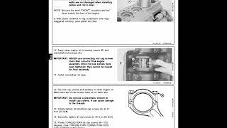 John Deere Series 500: 6101 Diesel Engines Manual CMT20
