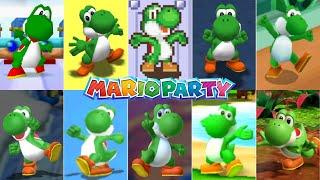 Evolution Of Yoshi In Mario Party Games [1998-2021]