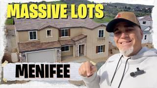 Massive New Homes In Menifee CA | Tour Huge Homes in SoCal